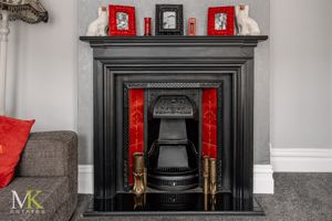 Fireplace- click for photo gallery